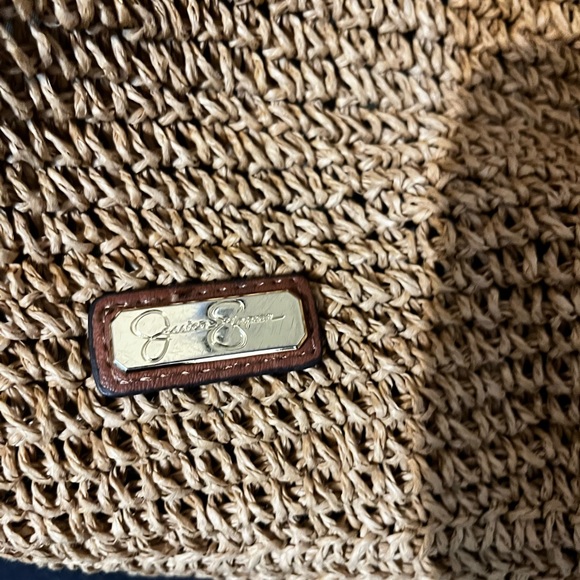 Jessica Simpson St. Pete straw tote - Picture 4 of 4